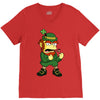 happy saint patrick day simpson 2 V-Neck Tee
