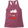 can't scare me Racerback Tank