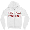 internally Zipper Hoodie