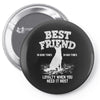 Best Friend German Shepherd Pin-back button