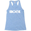 boo pumpkin Racerback Tank