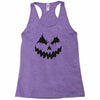 pumpkin face Racerback Tank