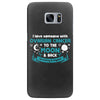 I Love Someone with Ovarian Cancer to The Moon and Back to Infinity Samsung Galaxy S7 Edge