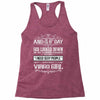 And 8th Day God Look Down So God Made A Virgo Girl Racerback Tank