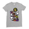 not money not life Ladies Fitted T-Shirt