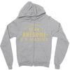 proud cousin of an awesome u.s marine Zipper Hoodie