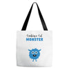 I've Created a Monster Baby Boy Tote Bags