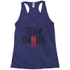 team damon salvatore Racerback Tank