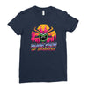 master of darkness Ladies Fitted T-Shirt