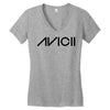 avicii 5 Women's V-Neck T-Shirt