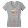 i have obsessive pumpkin spice disorder Women's V-Neck T-Shirt