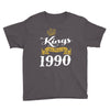 kings are born in 1990 Youth Tee