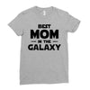 Best Mom in the Galaxy Ladies Fitted T-Shirt