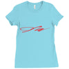 jake paul signature red Ladies Fitted T-Shirt