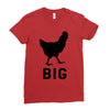 big cock Ladies Fitted T-Shirt
