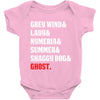 The Direwolves Baby Onesie