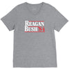 reagan bush '84 80's retro political party V-Neck Tee