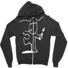 banksy teddy bear pop art new Zipper Hoodie