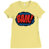 comic bam Ladies Fitted T-Shirt