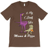 mama &amp; pizza dinasour. T-Shirt