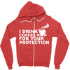 for your protection Zipper Hoodie