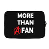 Avengers More Than A Fan Laptop sleeve