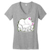 puuurrr Women's V-Neck T-Shirt