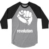 power to the people fist revolution 3/4 Sleeve Shirt