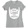 grow long and prosper funny Ladies Fitted T-Shirt