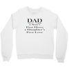 dad a sons first hero Crewneck Sweatshirt