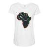 african black panther Maternity Scoop Neck T-shirt