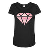 daimond Maternity Scoop Neck T-shirt