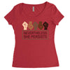 nevertheless she persists Women's Triblend Scoop T-shirt