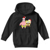 spongebob squarepants and patrick christmas Youth Hoodie
