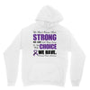 we don't know how strong we are until being strong is the only choice Unisex Hoodie