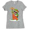 michelangelo's pizza Ladies Fitted T-Shirt