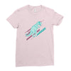 ask me about dinosaurs Ladies Fitted T-Shirt