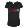 line Maternity Scoop Neck T-shirt