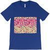pink triangle print T-Shirt