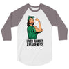liver cancer awareness can do it 3/4 Sleeve Shirt