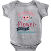 An April Girl Like AFlowers Baby Bodysuit