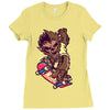nick automatic Ladies Fitted T-Shirt