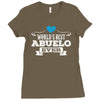 Worlds Best Abuelo Ever Ladies Fitted T-Shirt