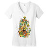 snack pack Women's V-Neck T-Shirt
