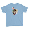deadpool and superman Youth Tee