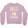 the 8th day god made farmers Crewneck Sweatshirt