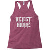 beast mode Racerback Tank