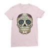 men's pura vida sugar skull Ladies Fitted T-Shirt