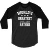 worlds greatest farter funny fathers day new men t shirt w10 3/4 Sleeve Shirt