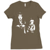 charlie chaplin the kid Ladies Fitted T-Shirt
